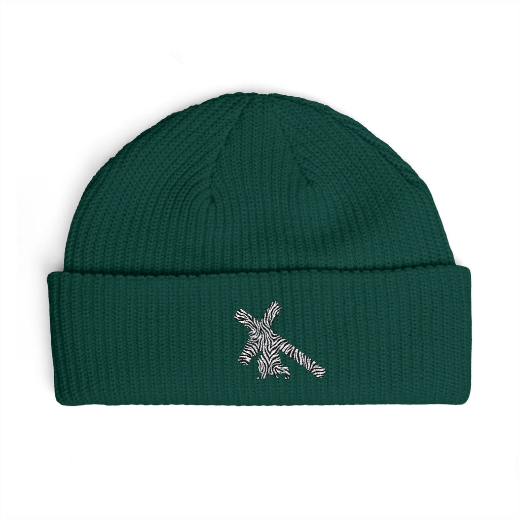 KINGDOM BUILT ZEBRA LOGO BEANIE