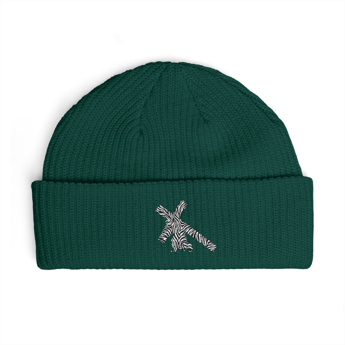 KINGDOM BUILT ZEBRA LOGO BEANIE