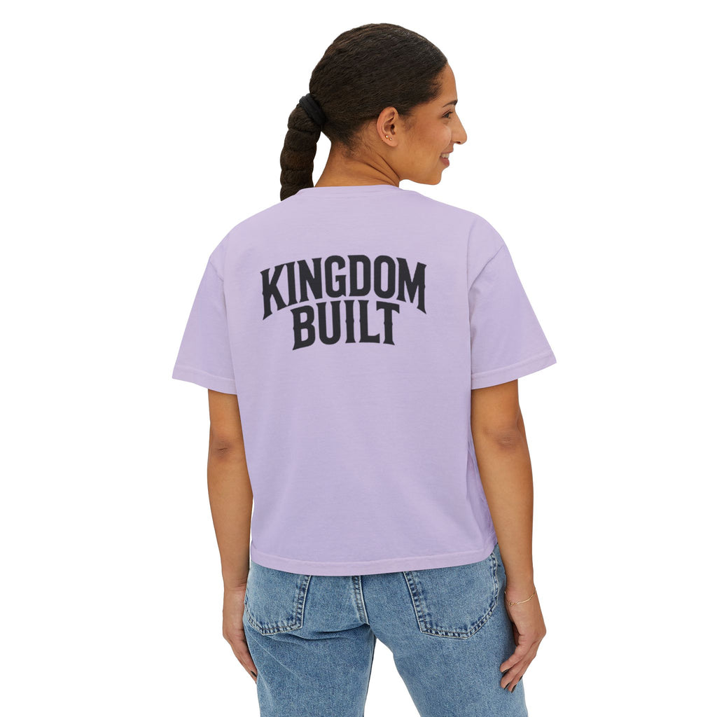 WOMENS KB LOGO BOX TEE