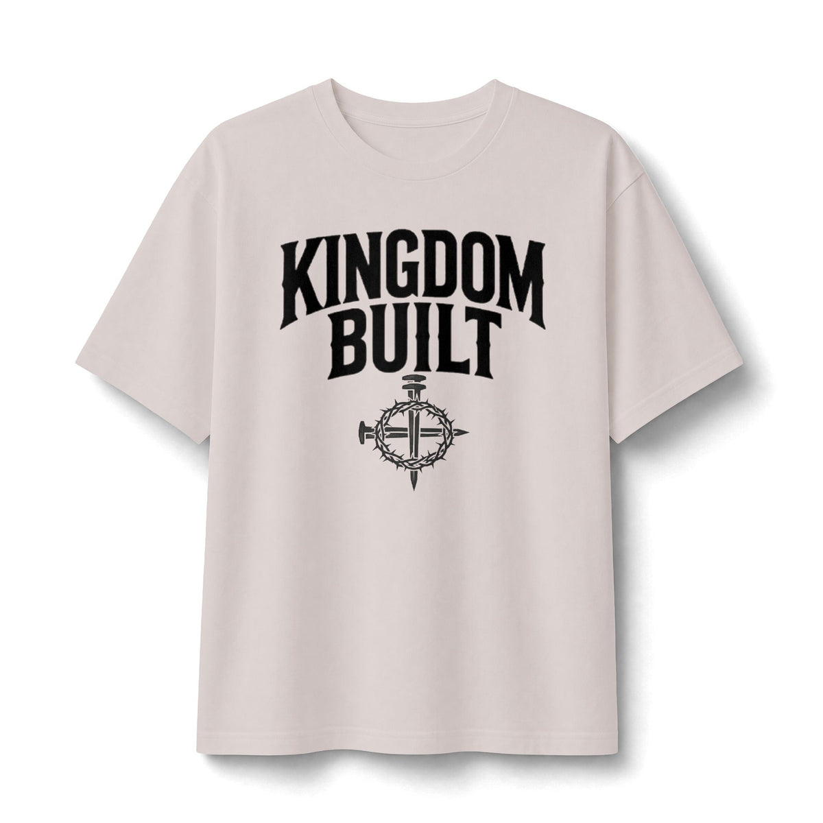 KINGDOM BUILT CRUCIFIED TEE