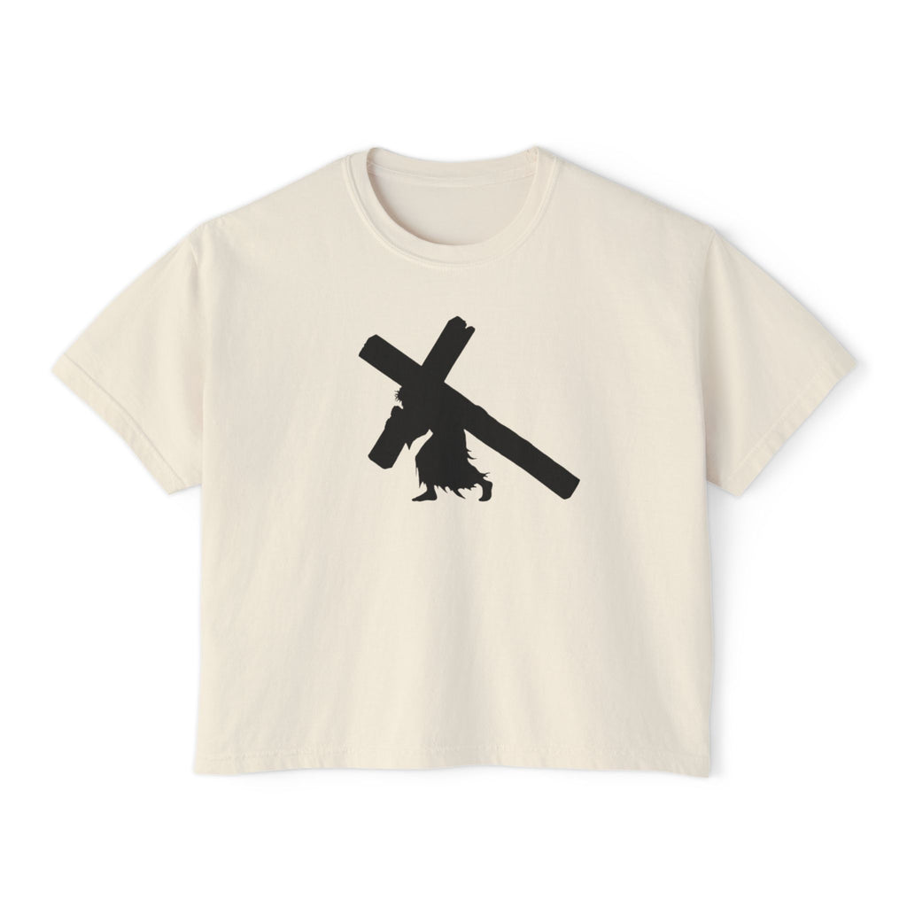 WOMENS KB LOGO BOX TEE