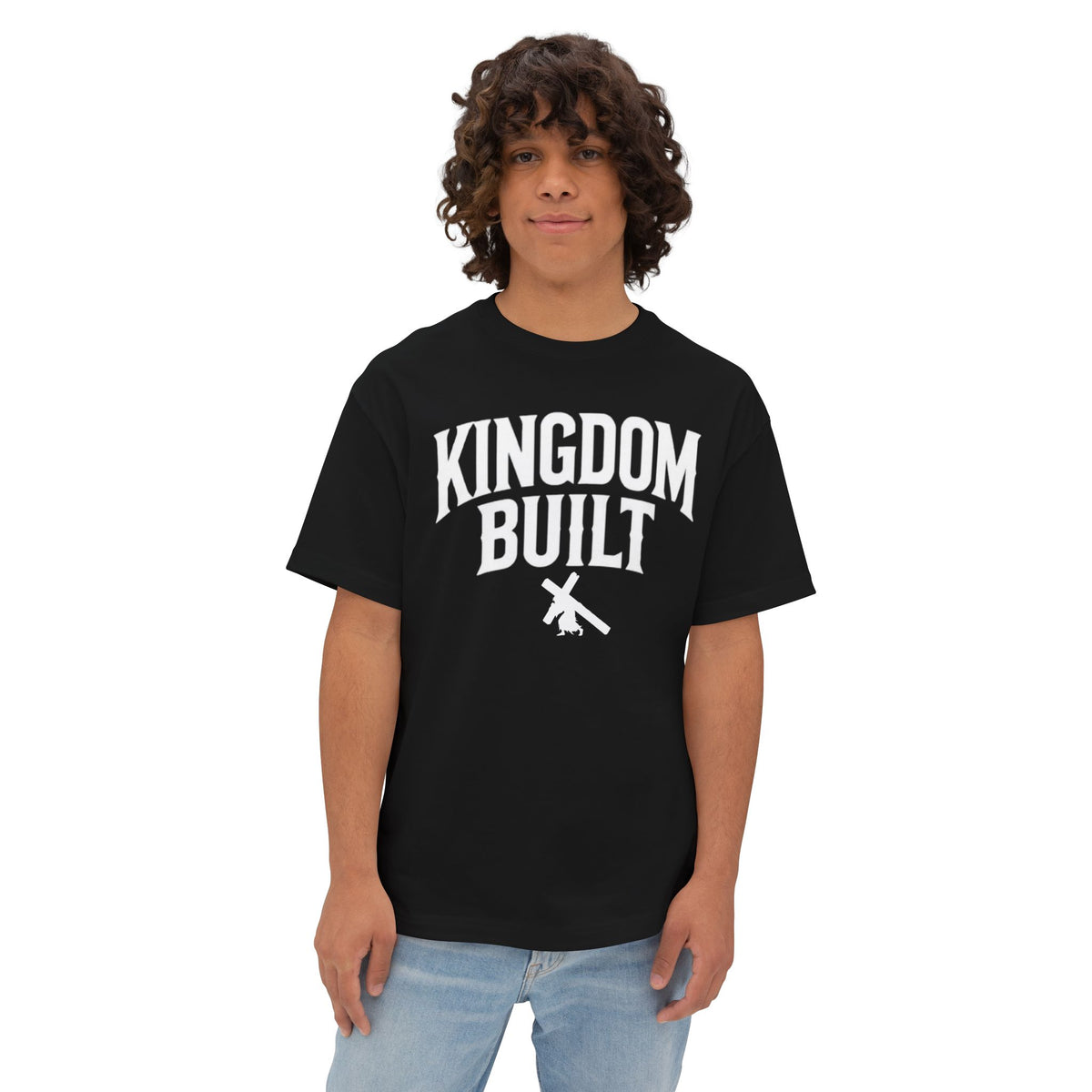 KINGDOM BUILT TEE GO AND SIN NO MORE