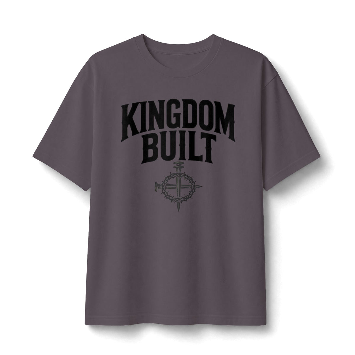KINGDOM BUILT CRUCIFIED TEE
