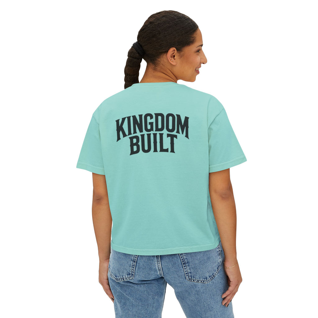 WOMENS KB LOGO BOX TEE