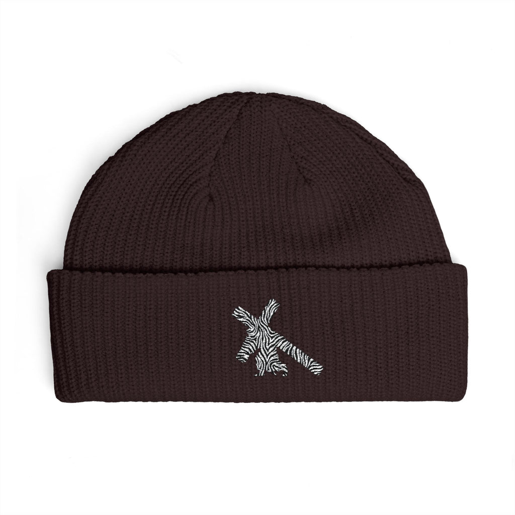KINGDOM BUILT ZEBRA LOGO BEANIE