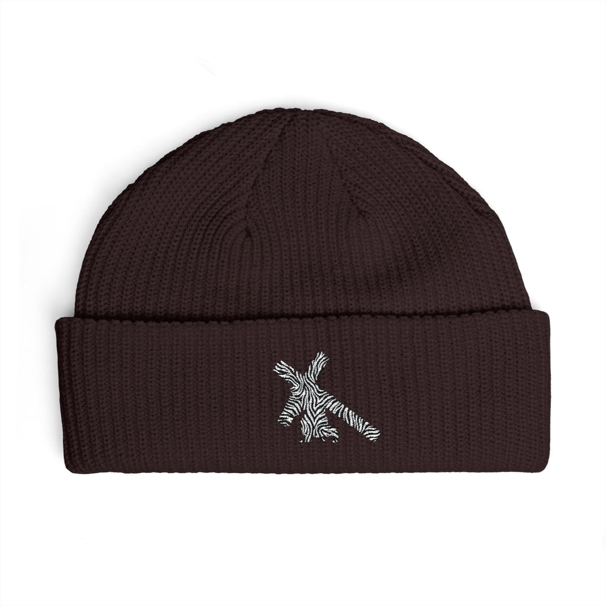 KINGDOM BUILT ZEBRA LOGO BEANIE