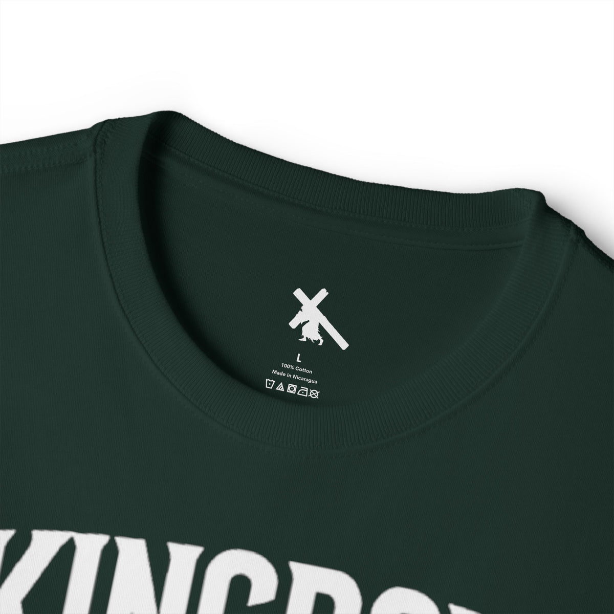 KINGDOM BUILT TEE GO AND SIN NO MORE