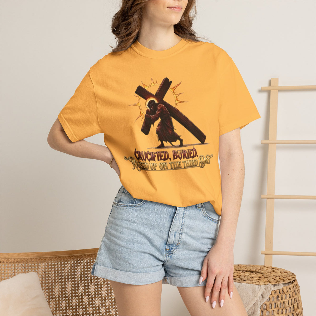 KINGDOM BUILT, CRUCIFIED, BURIED, RAISED UP ON THE THIRD DAY TEE