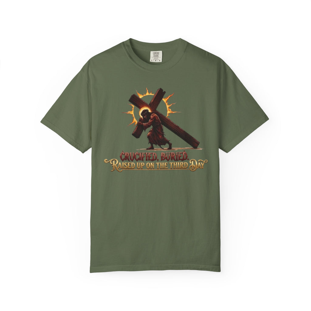 KINGDOM BUILT, CRUCIFIED, BURIED, RAISED UP ON THE THIRD DAY TEE
