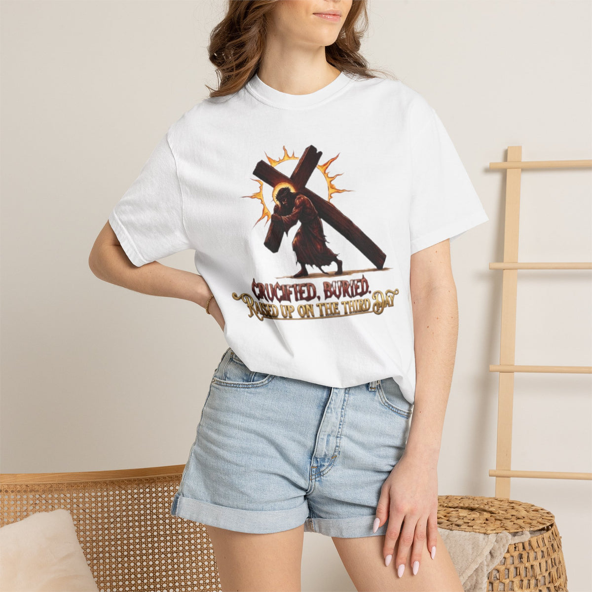 KINGDOM BUILT, CRUCIFIED, BURIED, RAISED UP ON THE THIRD DAY TEE