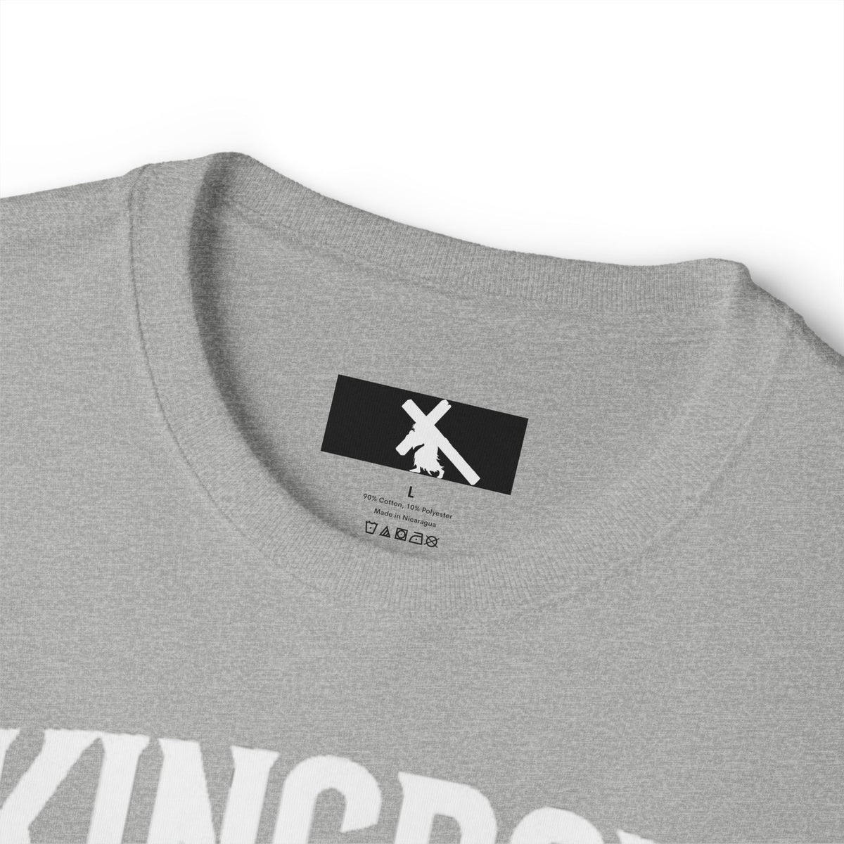 KINGDOM BUILT TEE GO AND SIN NO MORE