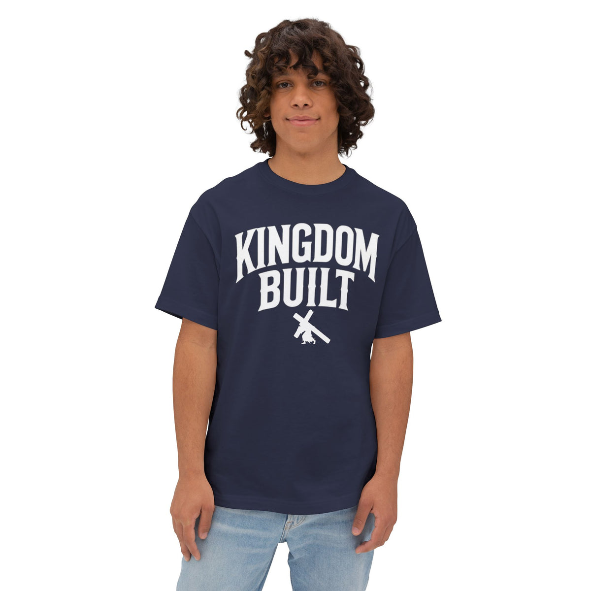 KINGDOM BUILT TEE GO AND SIN NO MORE