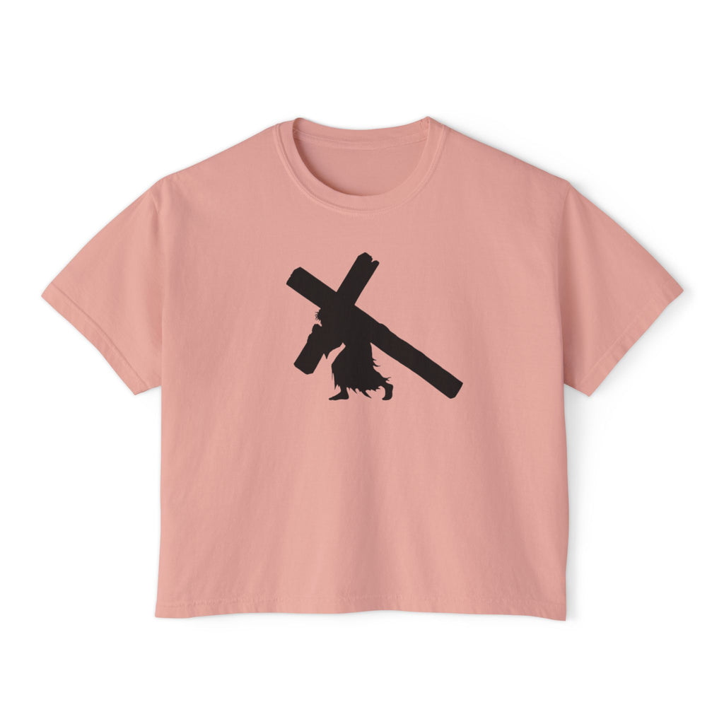 WOMENS KB LOGO BOX TEE