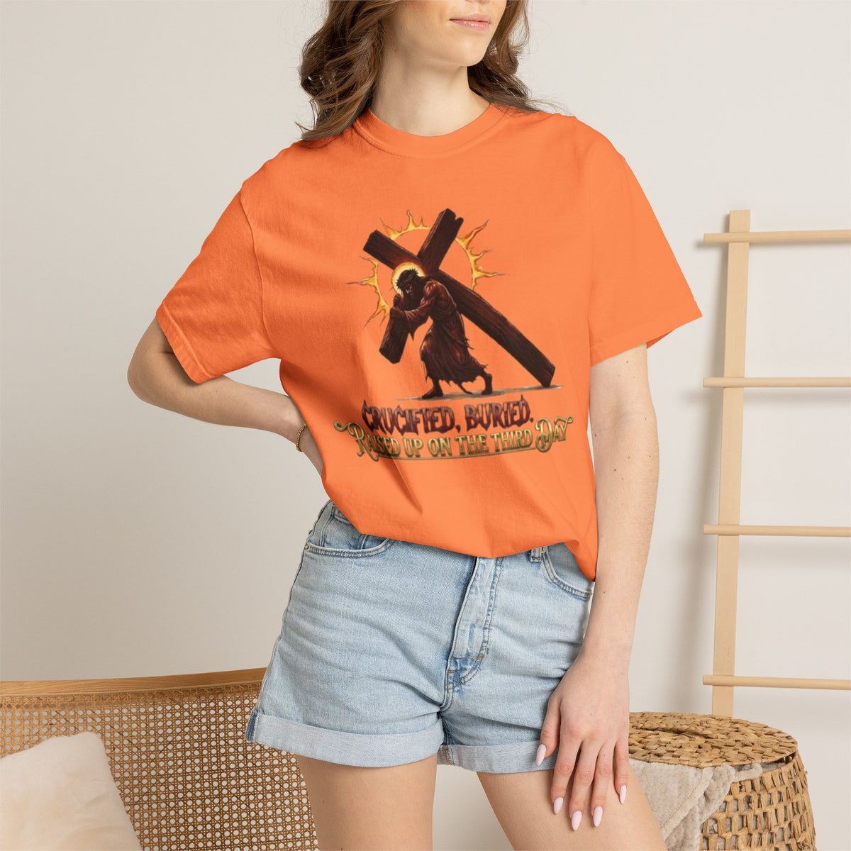 KINGDOM BUILT, CRUCIFIED, BURIED, RAISED UP ON THE THIRD DAY TEE