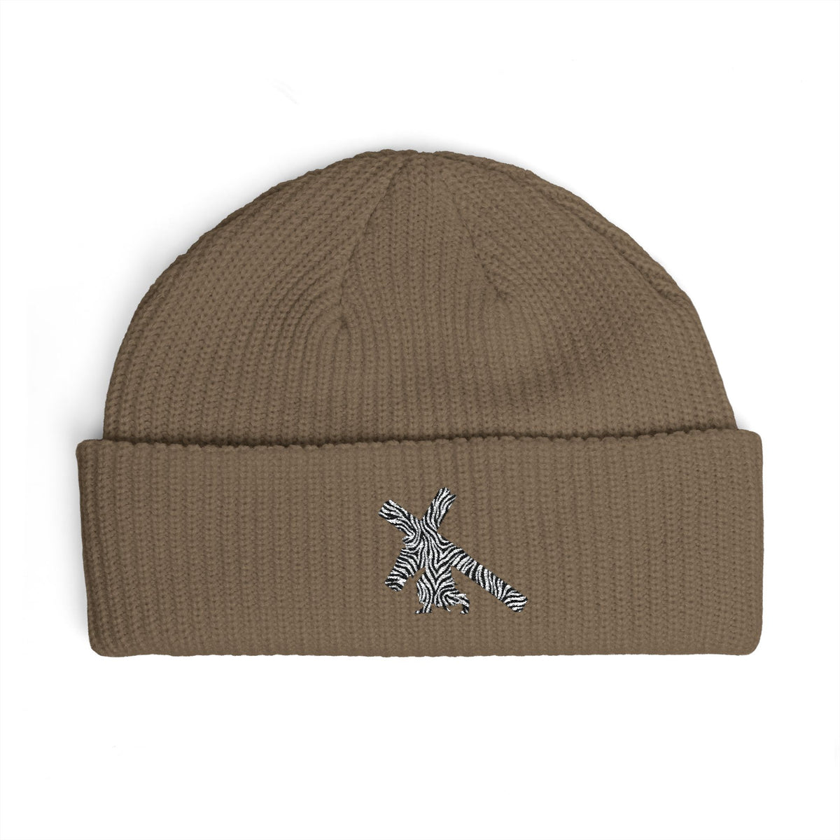 KINGDOM BUILT ZEBRA LOGO BEANIE