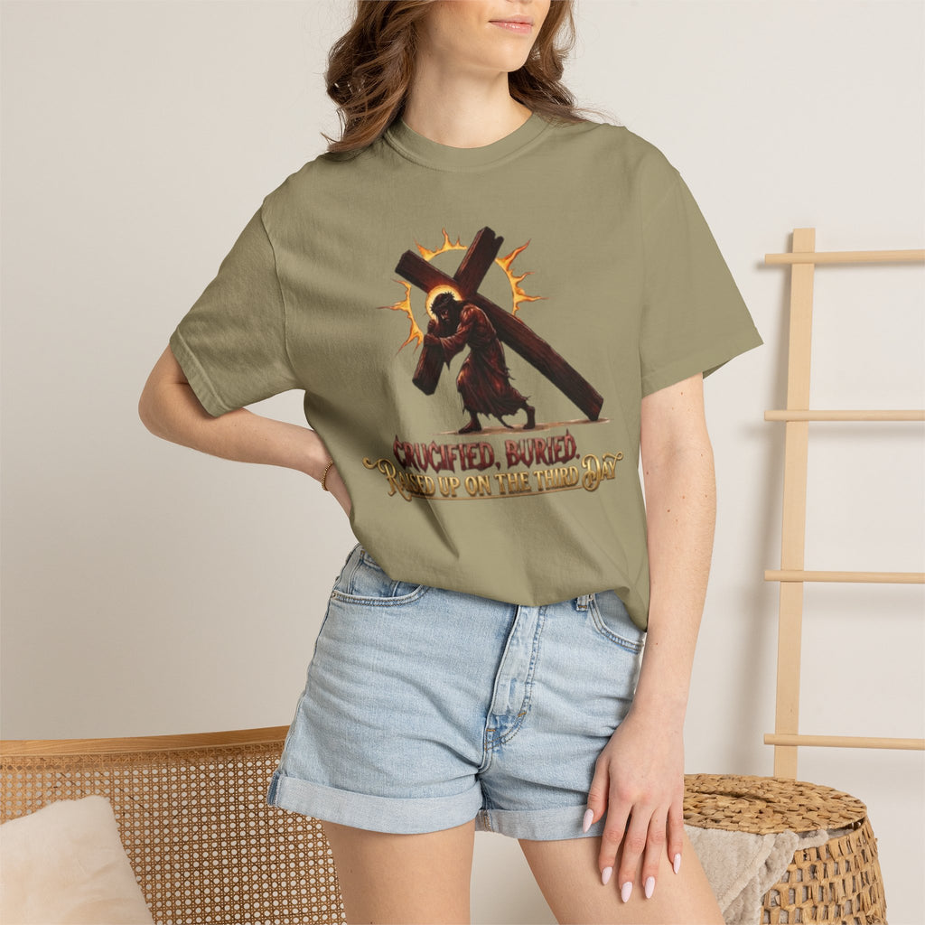 KINGDOM BUILT, CRUCIFIED, BURIED, RAISED UP ON THE THIRD DAY TEE