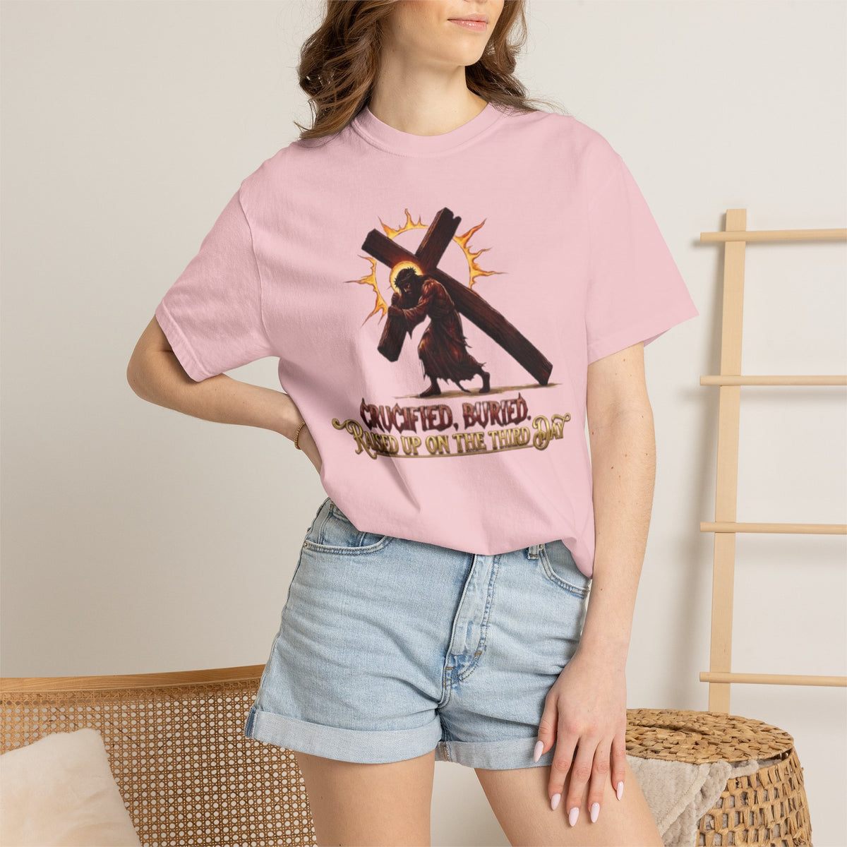 KINGDOM BUILT, CRUCIFIED, BURIED, RAISED UP ON THE THIRD DAY TEE
