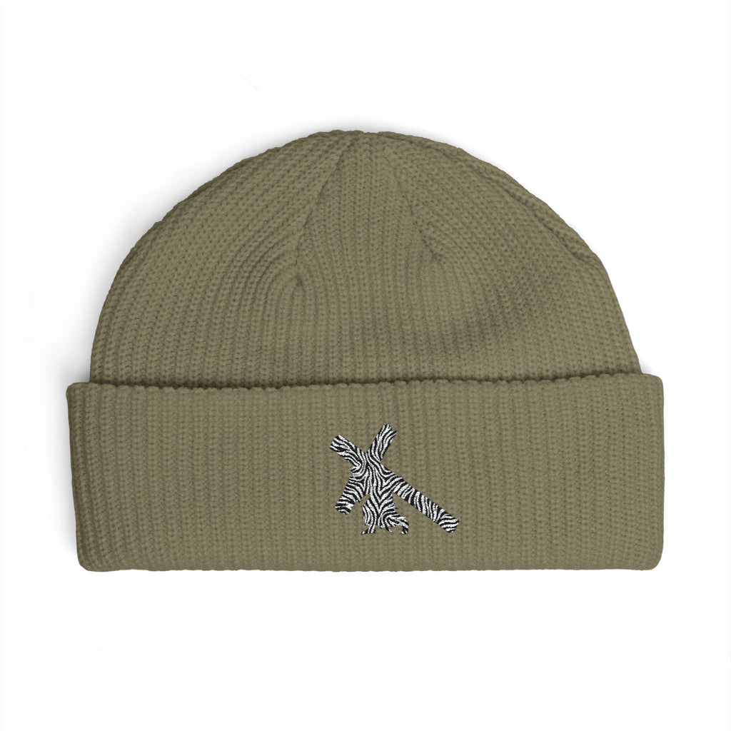 KINGDOM BUILT ZEBRA LOGO BEANIE