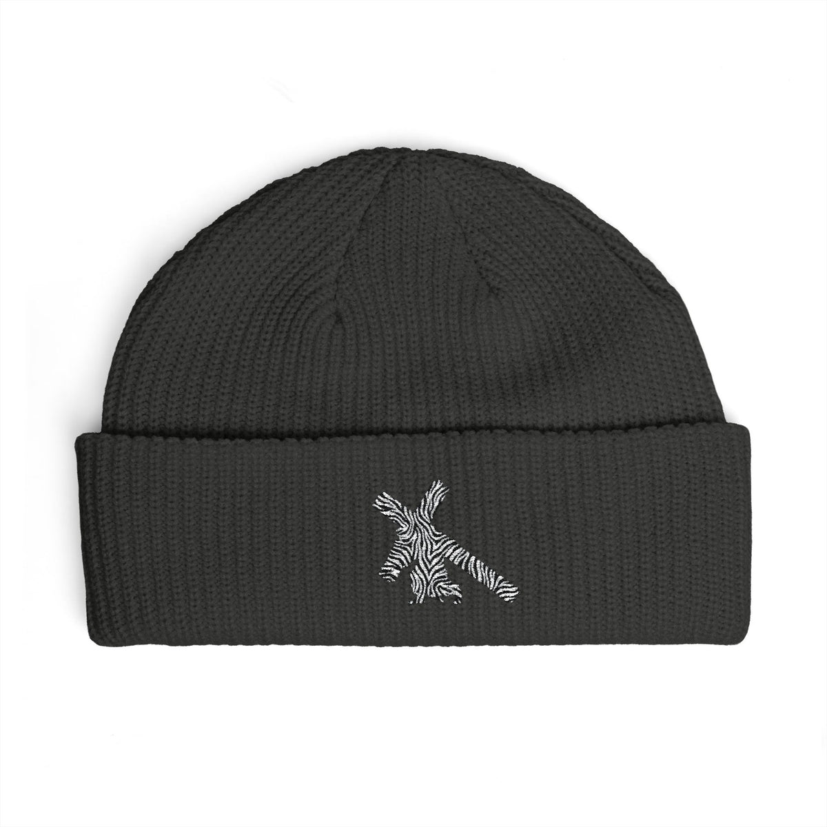 KINGDOM BUILT ZEBRA LOGO BEANIE