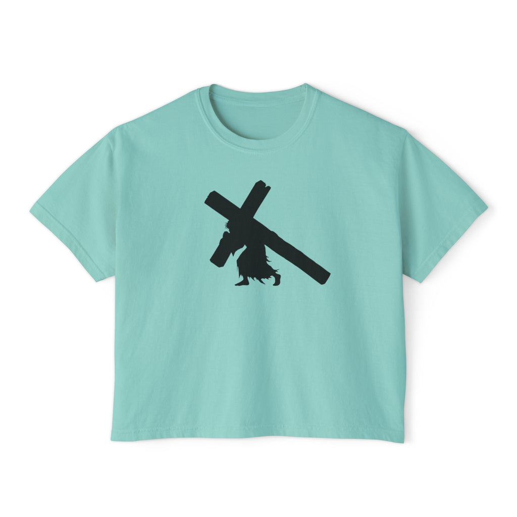 WOMENS KB LOGO BOX TEE