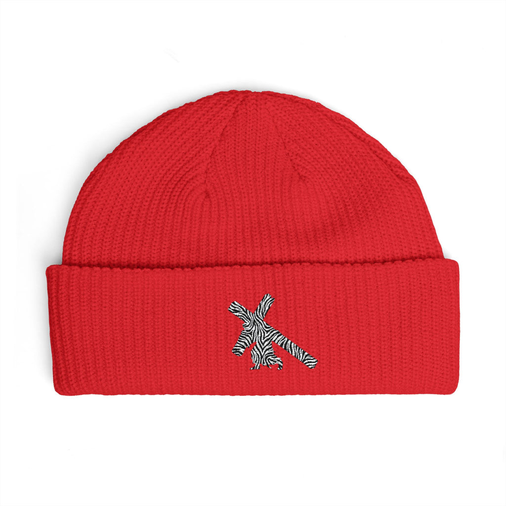 KINGDOM BUILT ZEBRA LOGO BEANIE