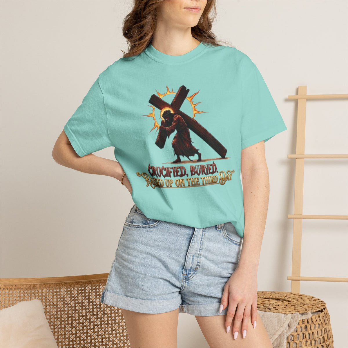 KINGDOM BUILT, CRUCIFIED, BURIED, RAISED UP ON THE THIRD DAY TEE