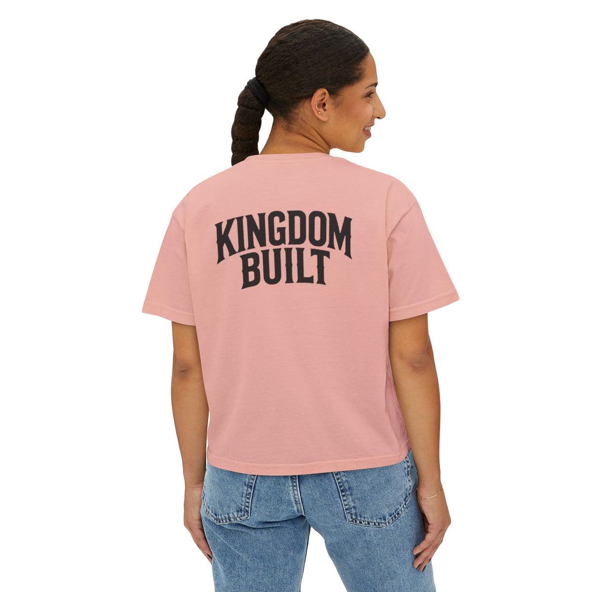 WOMENS KB LOGO BOX TEE