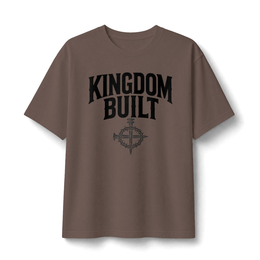 KINGDOM BUILT CRUCIFIED TEE