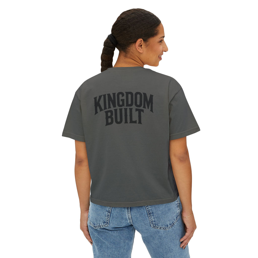 WOMENS KB LOGO BOX TEE