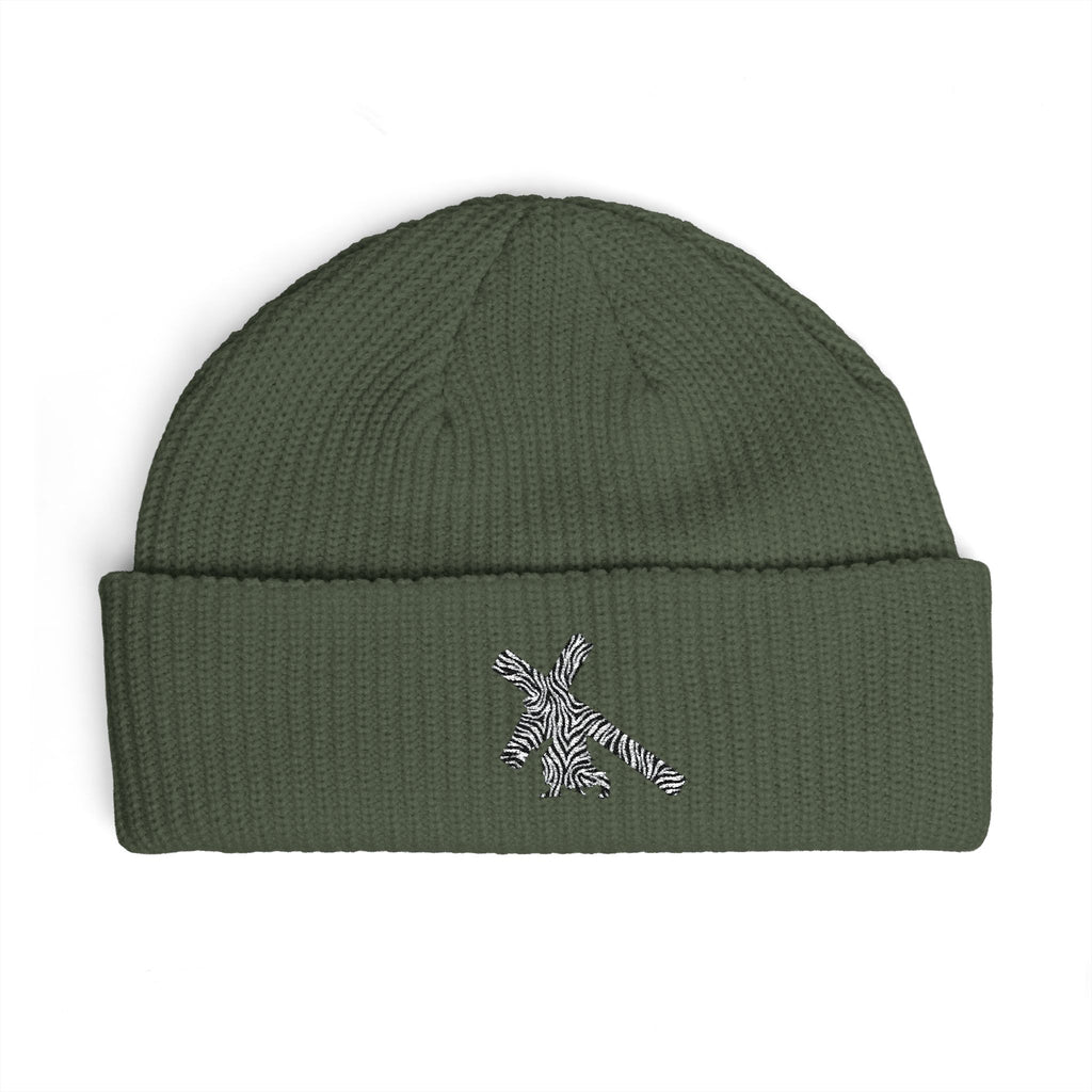 KINGDOM BUILT ZEBRA LOGO BEANIE
