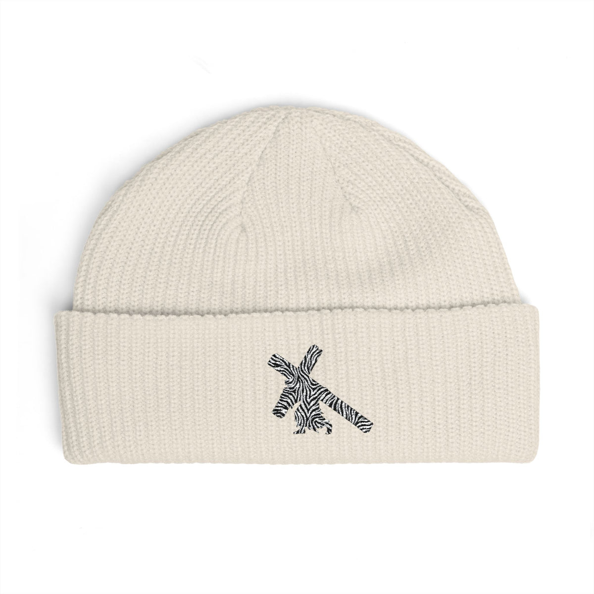 KINGDOM BUILT ZEBRA LOGO BEANIE