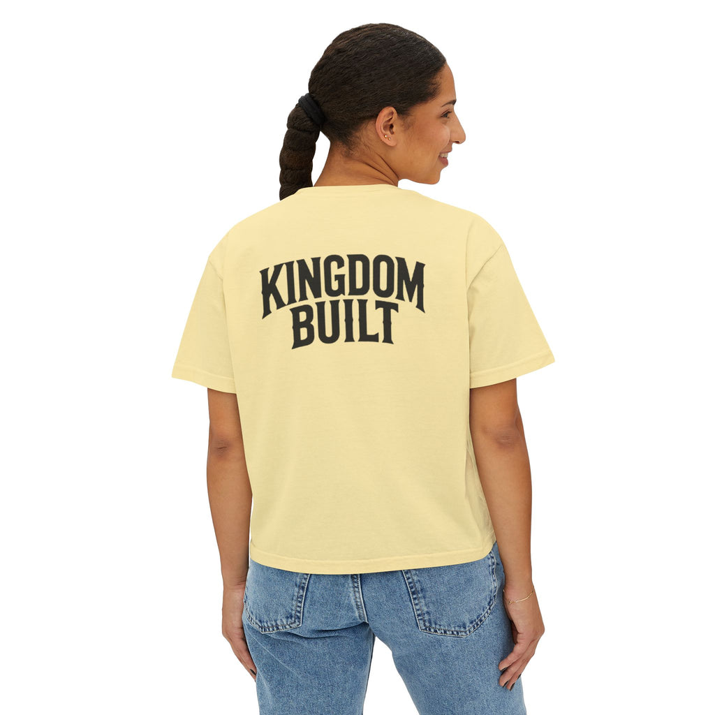 WOMENS KB LOGO BOX TEE