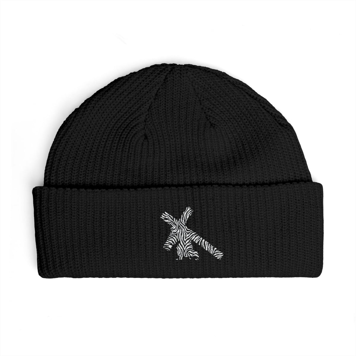 KINGDOM BUILT ZEBRA LOGO BEANIE