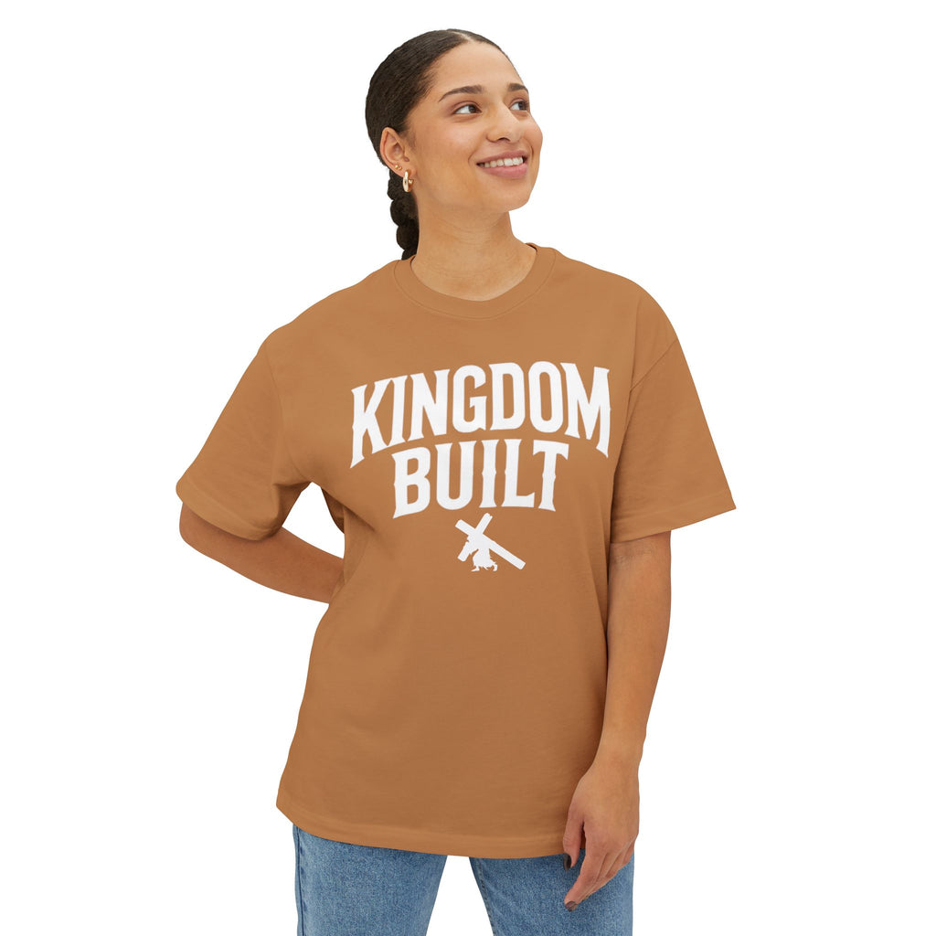 KINGDOM BUILT TEE GO AND SIN NO MORE