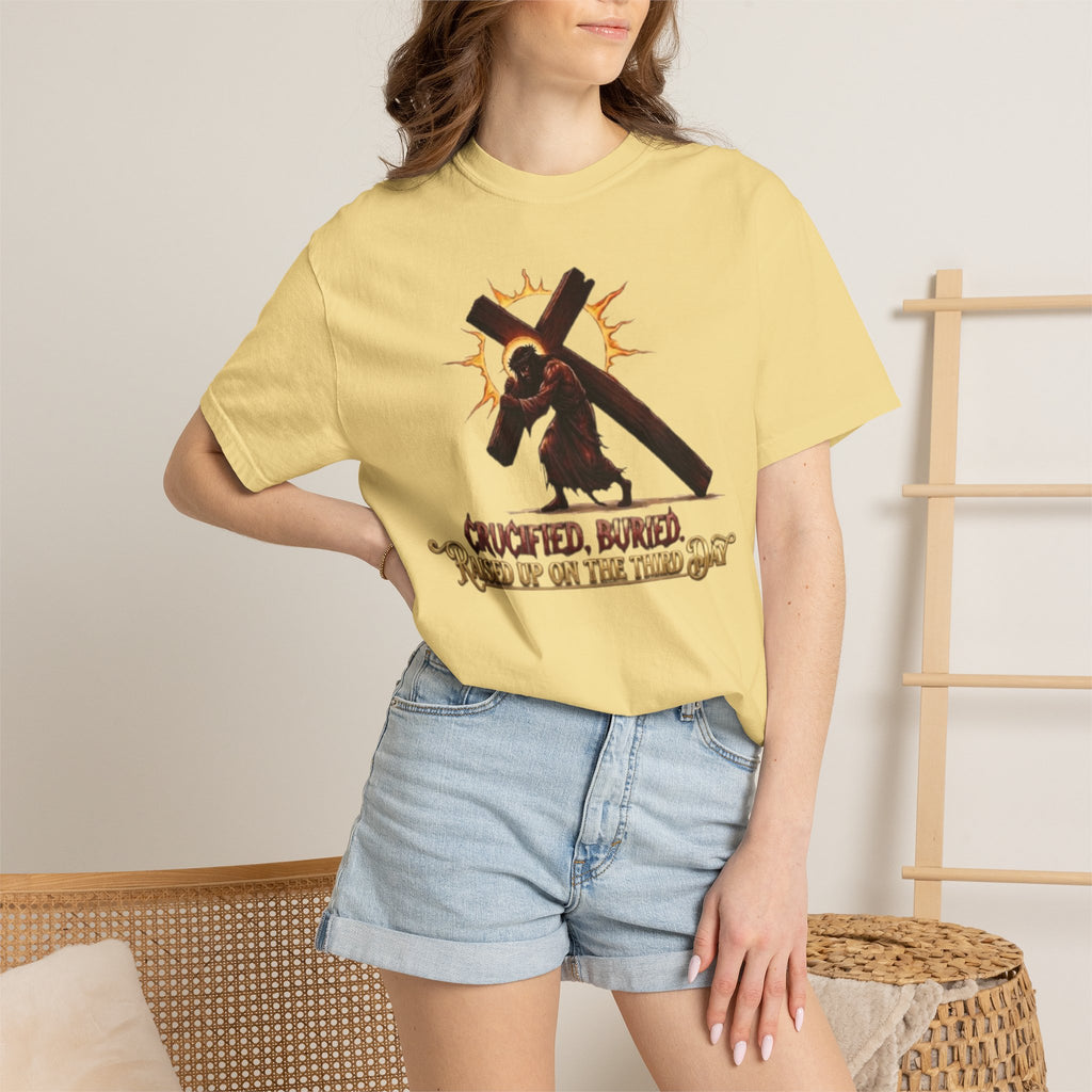KINGDOM BUILT, CRUCIFIED, BURIED, RAISED UP ON THE THIRD DAY TEE
