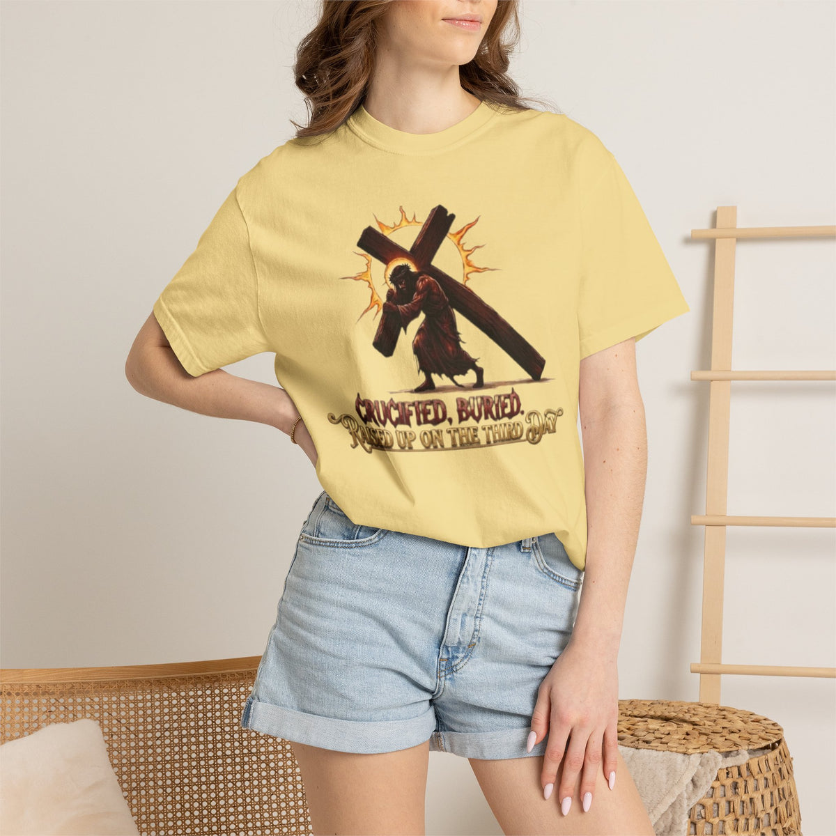 KINGDOM BUILT, CRUCIFIED, BURIED, RAISED UP ON THE THIRD DAY TEE