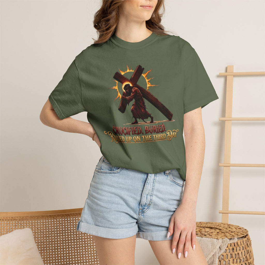 KINGDOM BUILT, CRUCIFIED, BURIED, RAISED UP ON THE THIRD DAY TEE